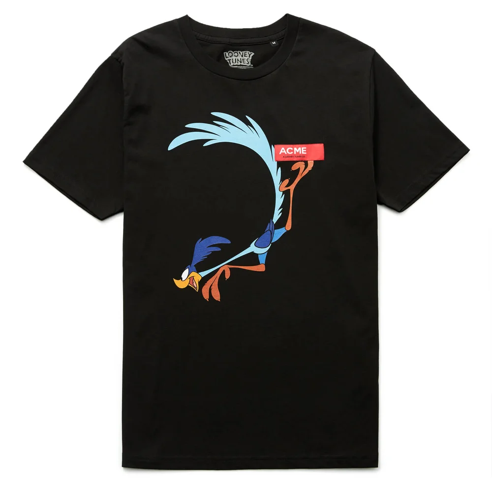 Looney Tunes ACME Capsule Road Runner Dive T-Shirt - Black - S Image 1