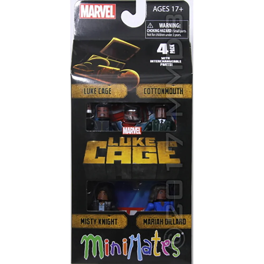 Minimates Marvel Defenders Netflix Luke Cage Figure Box Set Image 1