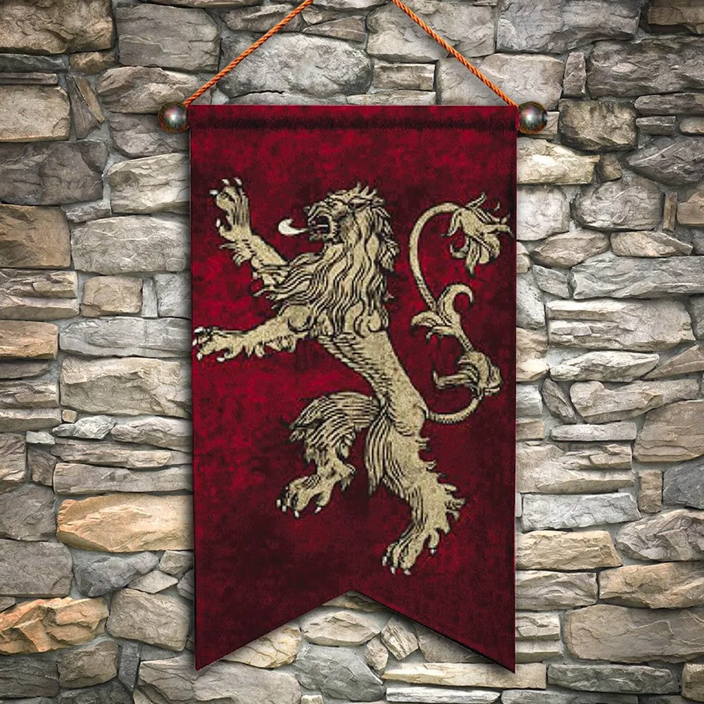 Game of Thrones Lannister Wall Tapestry Image 1