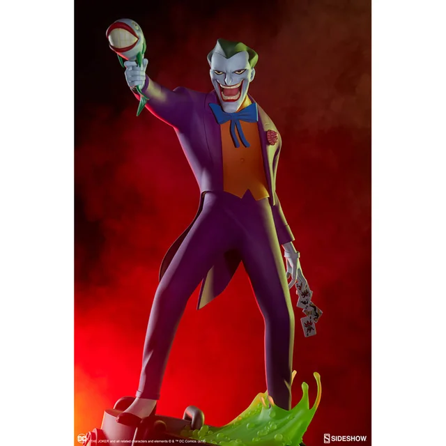 Sideshow Collectibles The Joker - 17" Animated Series Collection Statue