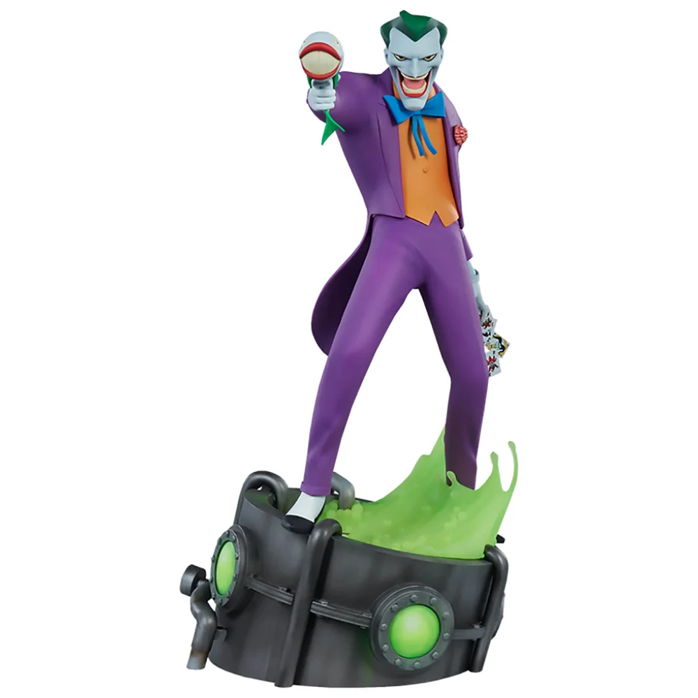 Sideshow Collectibles The Joker - 17" Animated Series Collection Statue Image 1