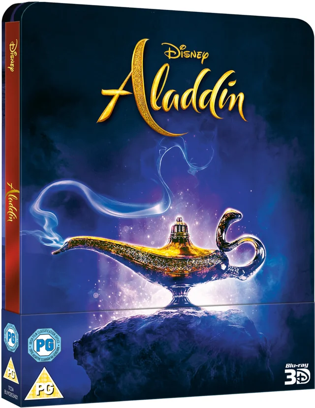 Aladdin 3D (Includes 2D Blu-Ray) - Zavvi Exclusive Steelbook