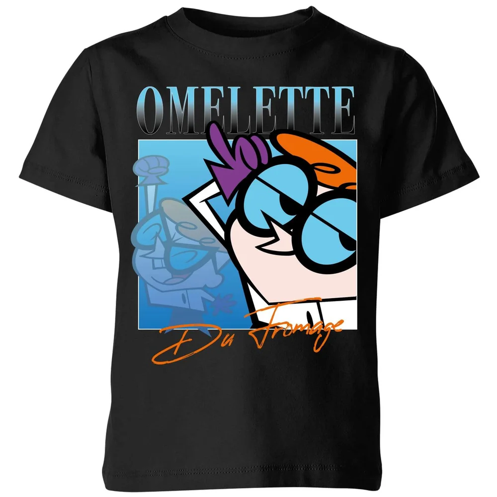 Cartoon Network Spin-Off Dexter's Laboratory 90s Photoshoot Kids' T-Shirt - Black - 3-4 Years Image 1
