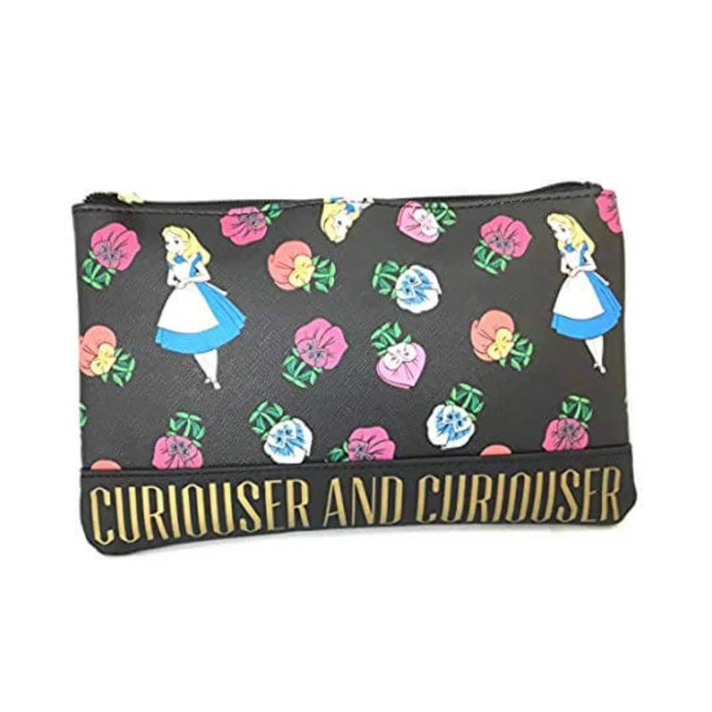Loungefly Disney Alice In Wonderland Curiouser And Curiouser Pouch Image 1