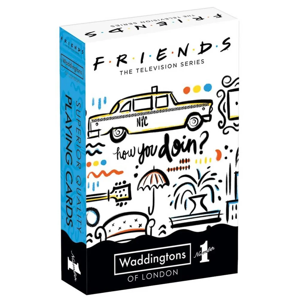 Waddingtons Number 1 Playing Cards - Friends Edition Image 1