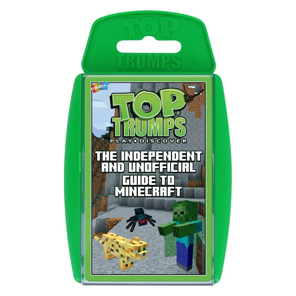 Top Trumps Card Game - Independent and Unofficial Guide to Minecraft Edition Image 1