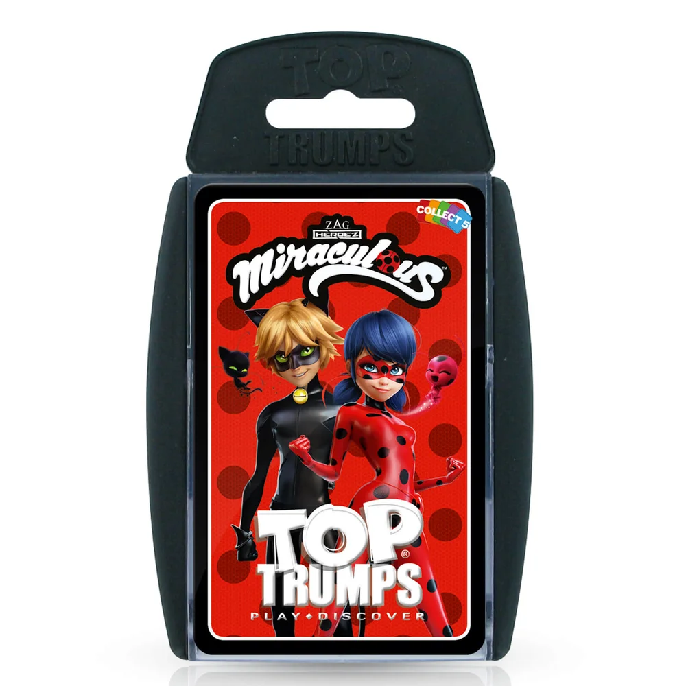 Top Trumps Card Game - Miraculous Edition Image 1