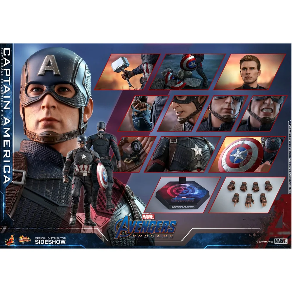 Hot Toys MMS480 - Captain America Infinity War - Collection Hot Toys MMS480 - Captain America Infinity War - Collection