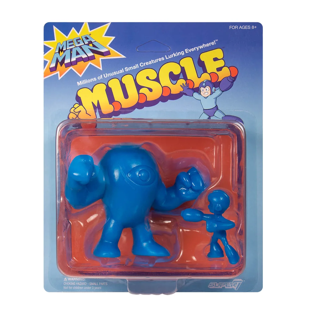 Super7 Mega Man Devil and Mega Man Blue M.U.S.C.L.E. Figures - Zavvi Exclusive (2-Pack) Image 1