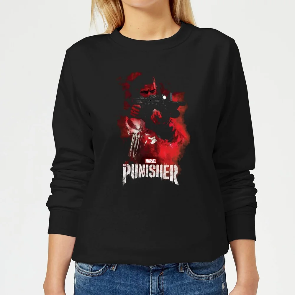Marvel The Punisher Women's Sweatshirt - Black - XS Image 1