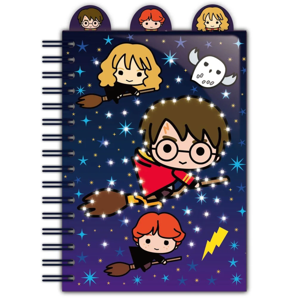 Harry Potter LED Light Up Notebook Image 1