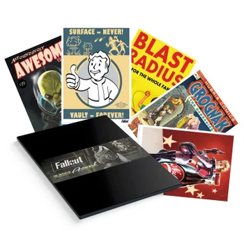 Fallout Lithograph - Set of 5 Prints
