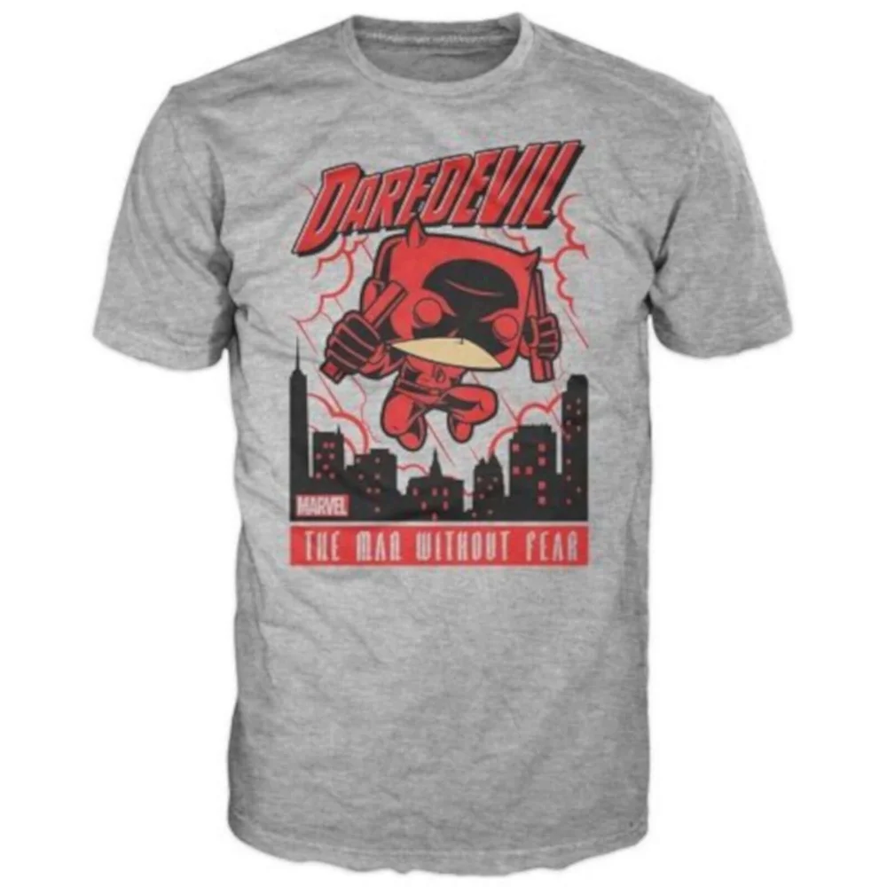 Funko Marvel Daredevil T-Shirt - Grey - M Image 1