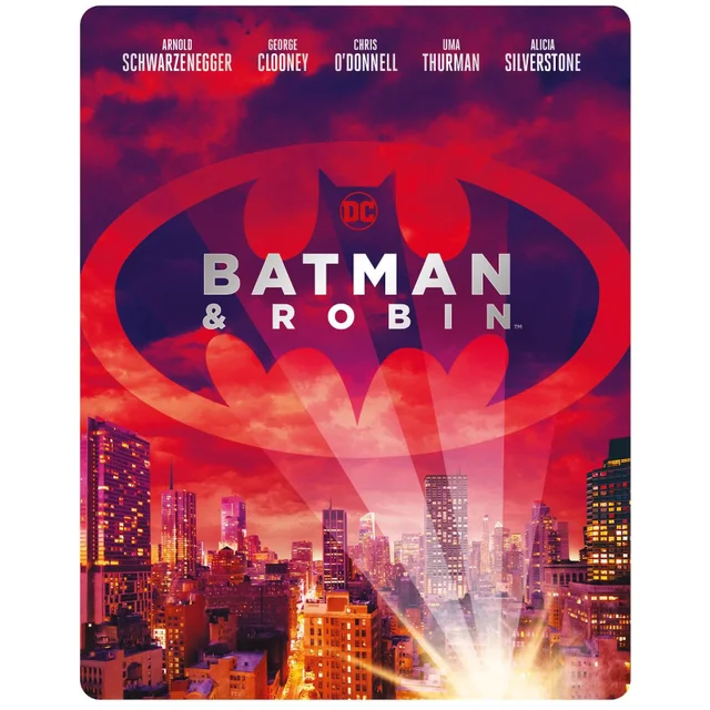 Batman & Robin - 4K Ultra HD Zavvi Exclusive Steelbook (Includes 2D Blu-ray)