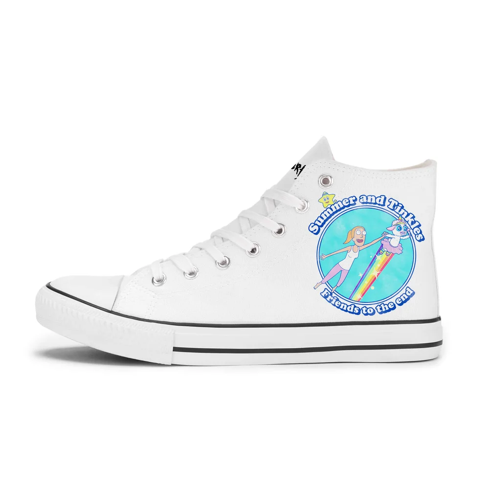 Rick and Morty Summer And Tinkles Shoes - White - UK 6.5 / EU 40 - White Image 1