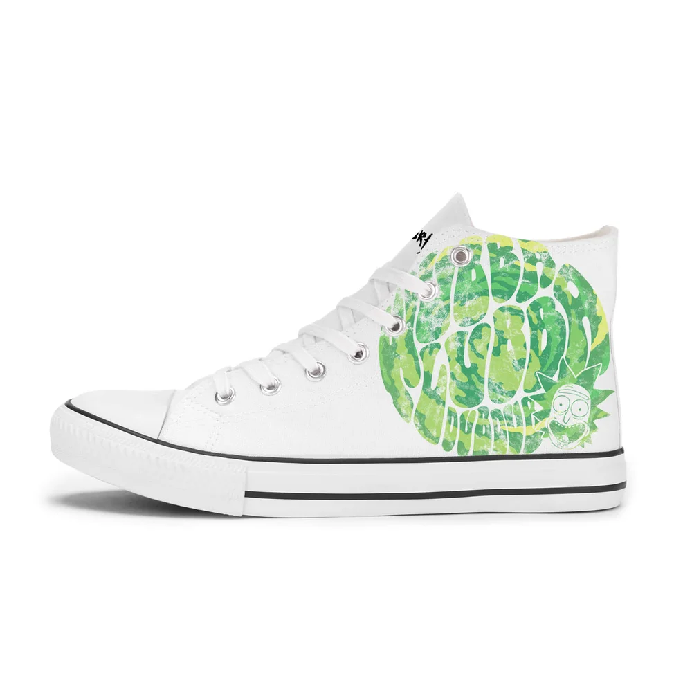 Rick and Morty Wubba Lubba Dub Dub Shoes - White - UK 6.5 / EU 40 - White Image 1