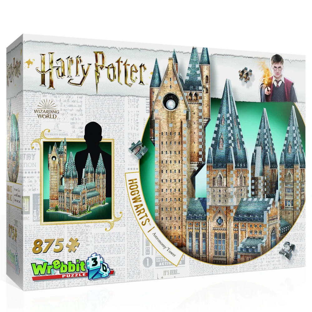 Harry Potter Hogwarts Astronomy Tower 3D Puzzle (875 Pieces) Image 1