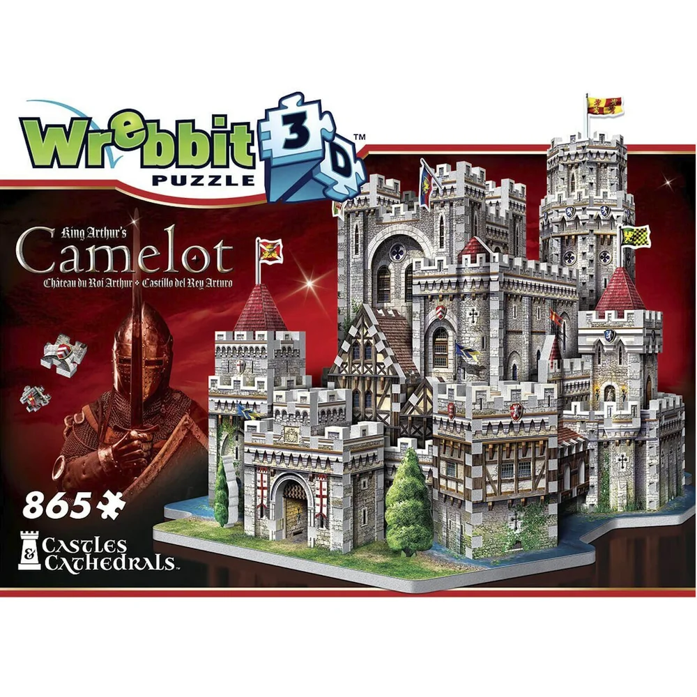 Wrebbit Camelot Castle 3D Puzzle (865 Pieces) Image 1