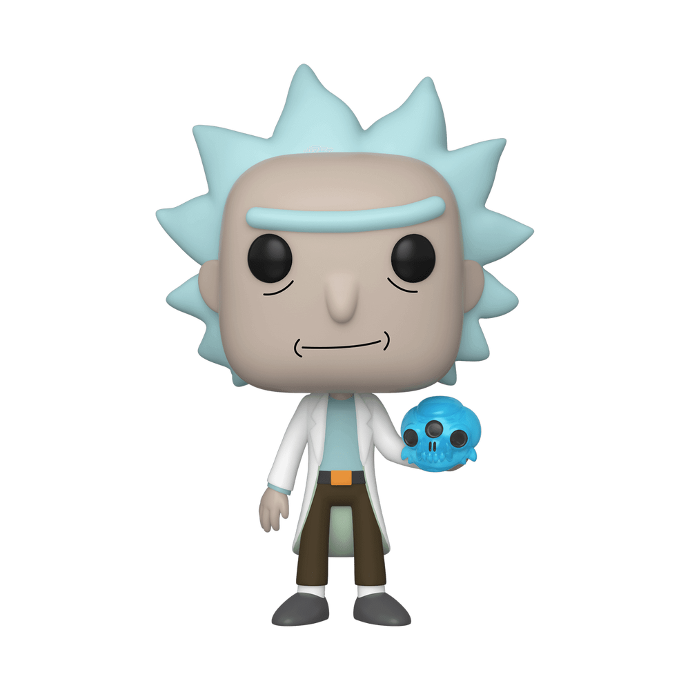 Rick and Morty Rick Skull Pop! Vinyl Figure Image 1