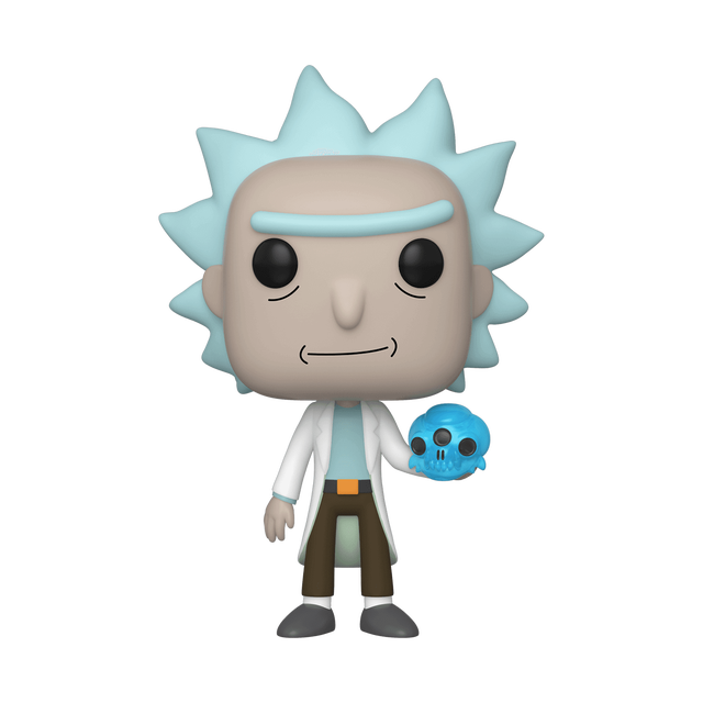 Rick and Morty Rick Skull Pop! Vinyl Figure