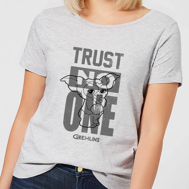 Gremlins Trust One Mogwai Women's T-Shirt - Grey