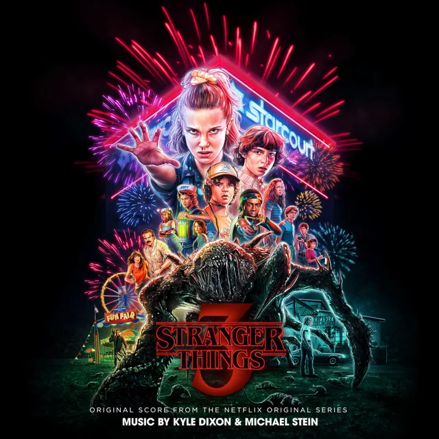 Stranger Things 3 (Original Score From The Netflix Series) 2xLP (Fireworks Splatter)