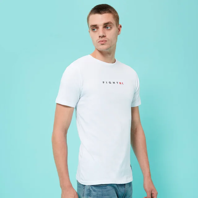 Street Fighter Arcade Fight Unisex T-Shirt - White