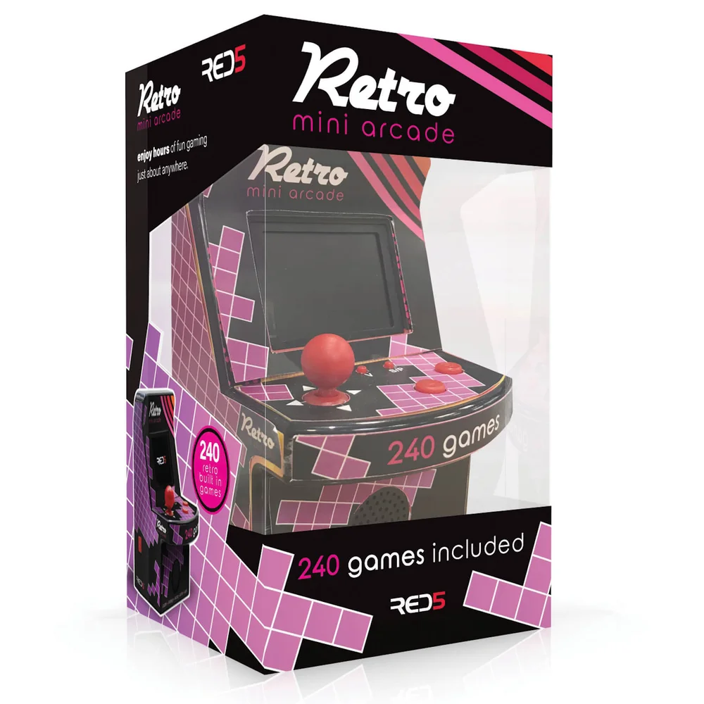 Retro Mini Arcade Machine Image 1