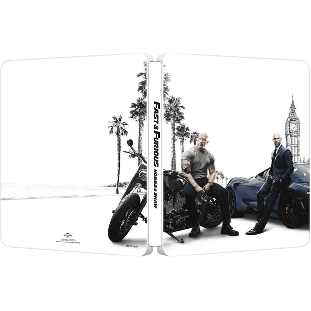 Fast & Furious Presents: Hobbs & Shaw – Limited Edition 4K Steelbook (Includes 2D Blu-ray)