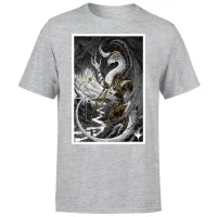 Magic The Gathering Bolas Poster Art Men's T-Shirt - Grey