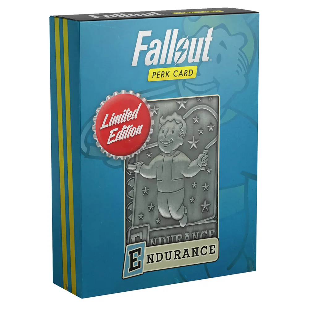 Fallout Limited Edition Perk Card - Endurance (#3 out of 7) Image 1