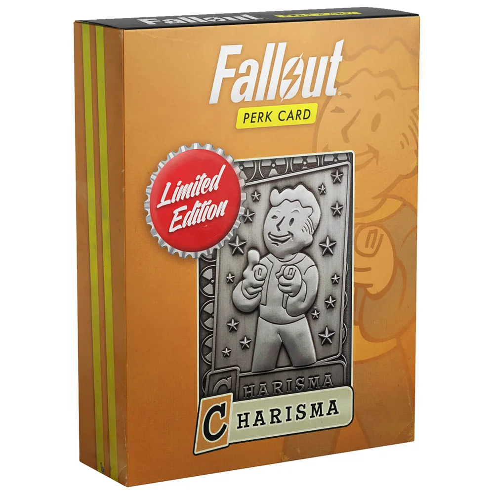 Fallout Limited Edition Perk Card - Charisma (#4 out of 7) Image 1