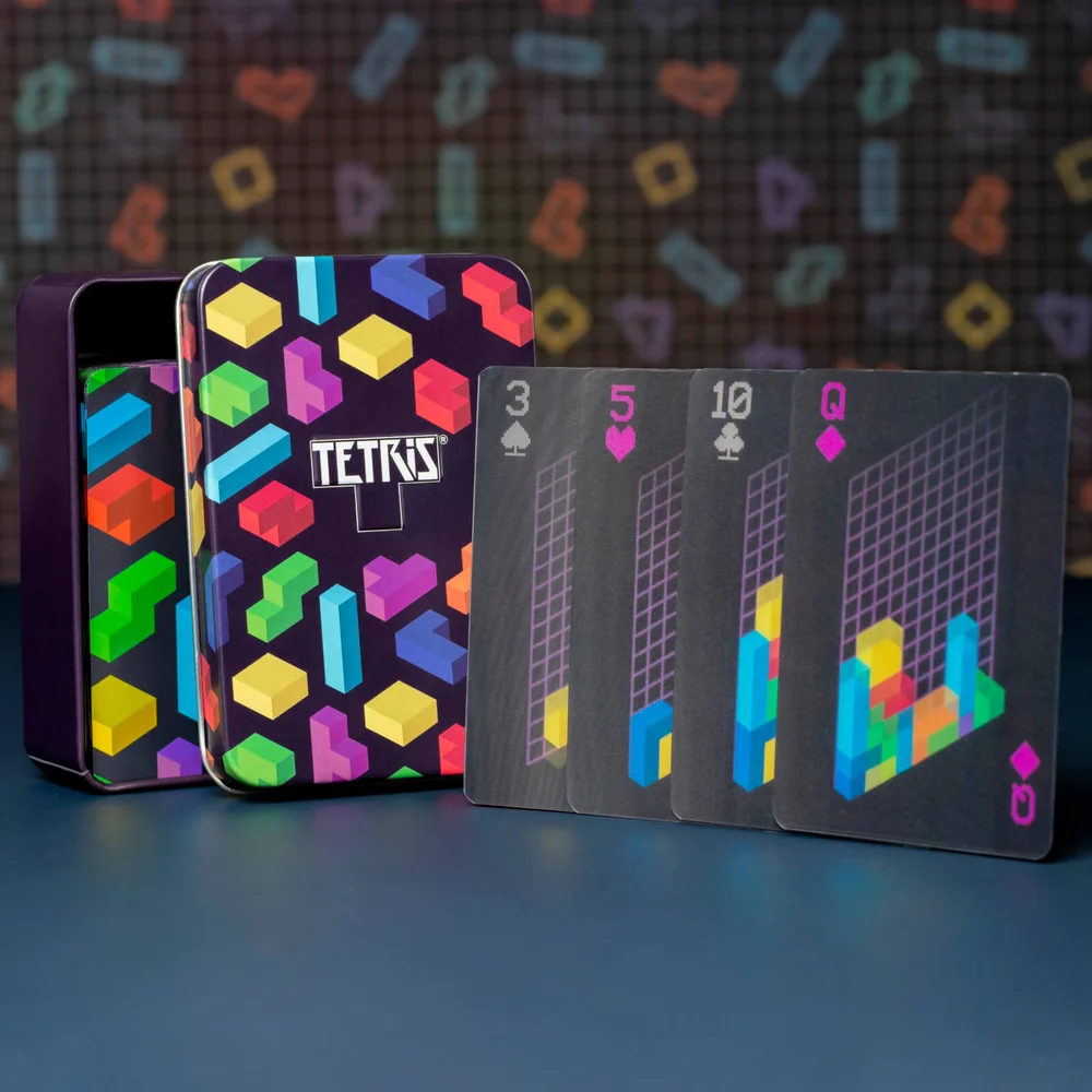 Tetris Lenticular Playing Cards Image 1