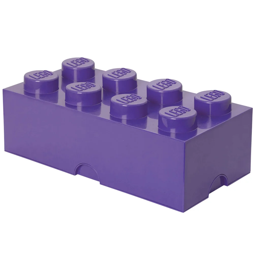 LEGO Storage Brick 8 - Purple Image 1