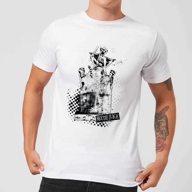 Beetlejuice Here Lies Betelgeuse Unisex T-Shirt - White