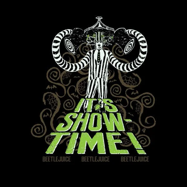 Beetlejuice It's Show-Time Women's T-Shirt - Black