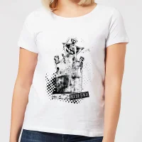 Beetlejuice Here Lies Betelgeuse Women's T-Shirt - White - undefined undefined