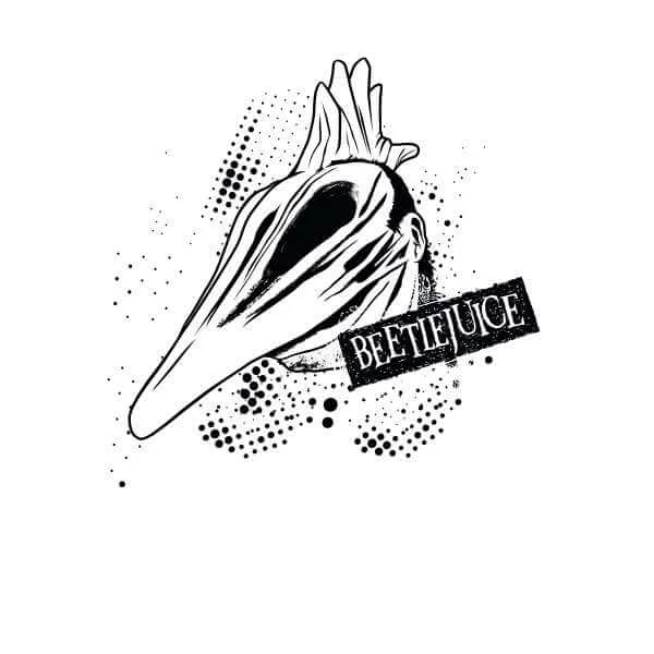 Beetlejuice Adam Monster Sweatshirt - White