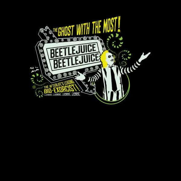 Beetlejuice The Ghost With The Most Hoodie - Black