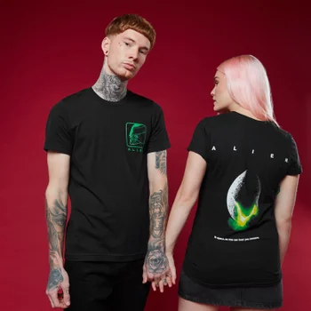 Alien Unisex T-Shirt - Black