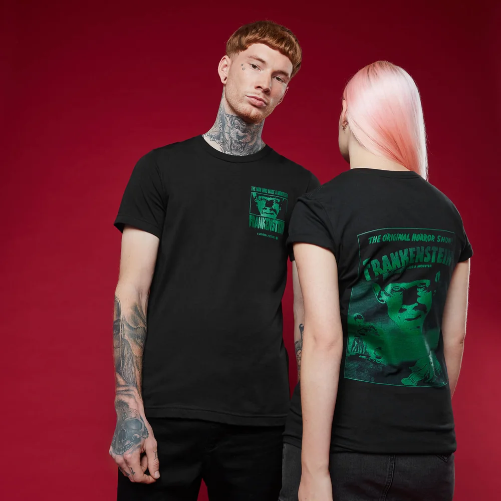 Frankenstein Unisex T-Shirt - Black - S Image 1