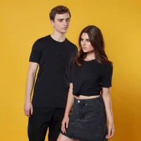 Guardian Box Embroidered T-Shirt - Black - undefined undefined