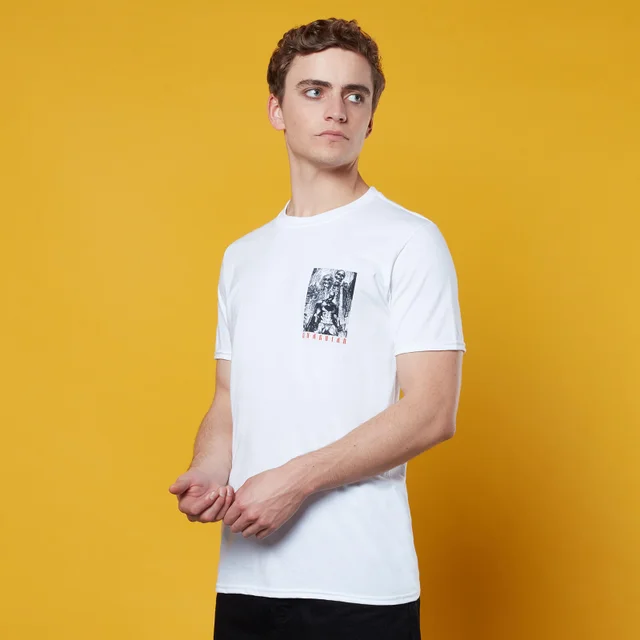 Vigilante Pocket Print T-Shirt - White