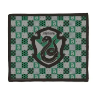 Harry Potter Slytherin Fleece Blanket - undefined undefined