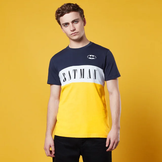 Batman Panelled T-Shirt - Yellow