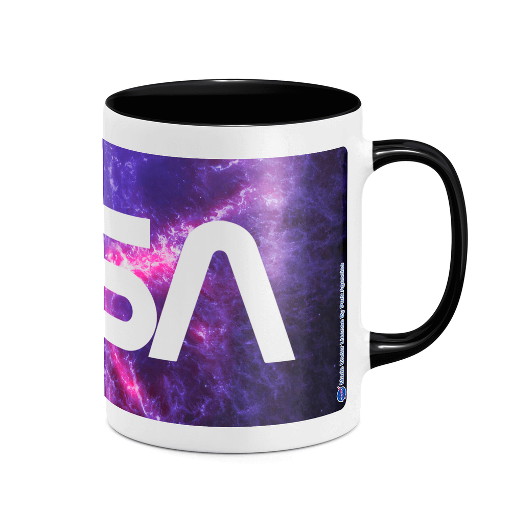 NASA Nebula Mug - White/Black Image 1