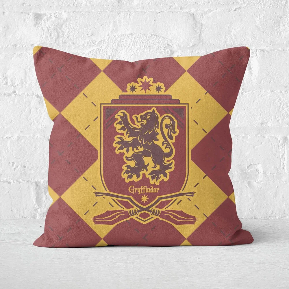 Harry Potter Gryffindor Square Cushion - 40x40cm Image 1
