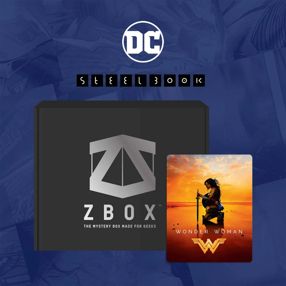 Zavvi Exclusive Wonder Woman - 4K Ultra HD Zavvi Exclusive Steelbook With (Includes 2D Blu-ray) x ZBOX Image 1