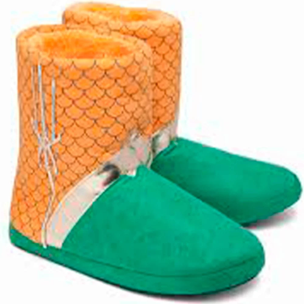 DC Comics Aquaman Uniform Slippers - S-M Image 1