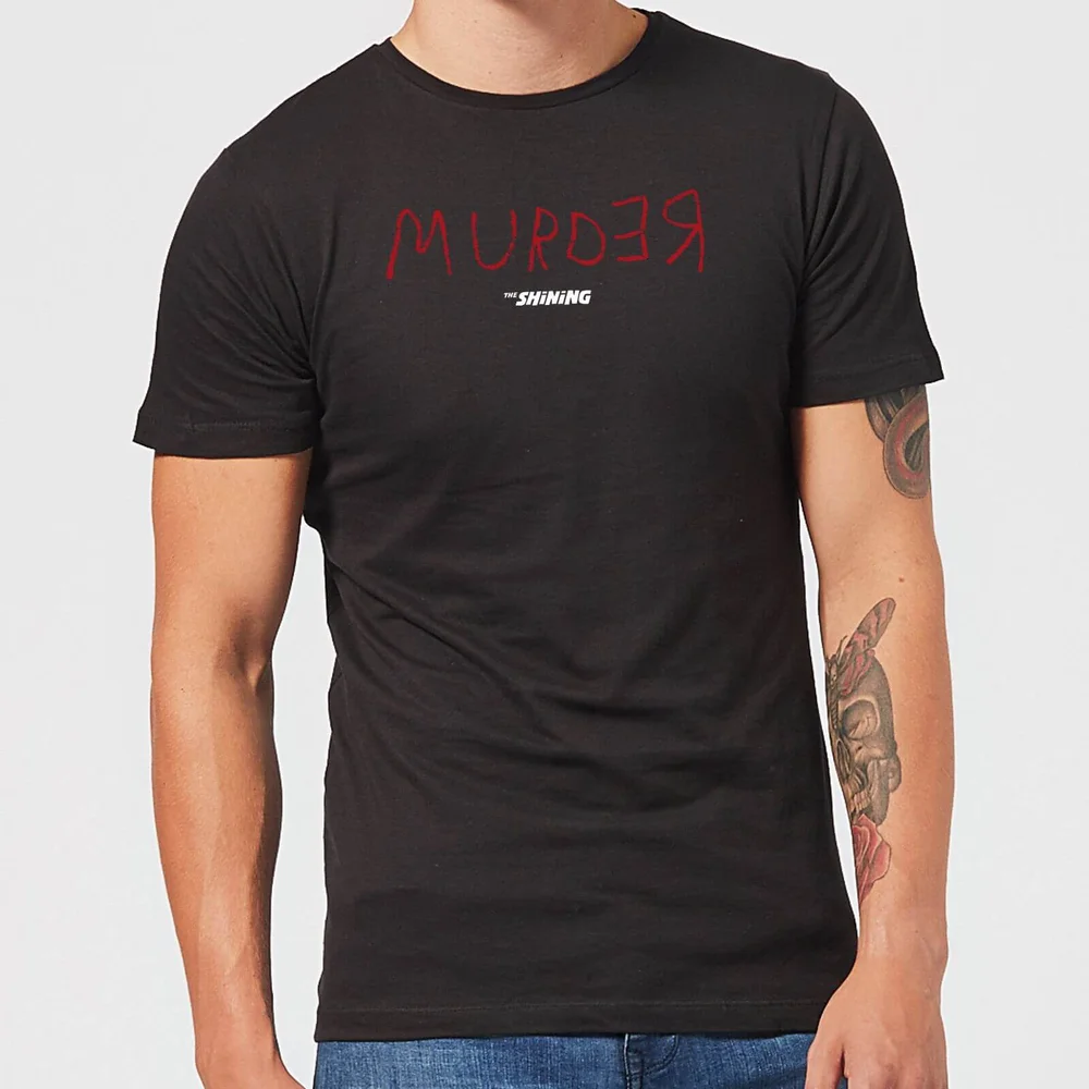 The Shining Murder Black Men's T-Shirt - Black - S Image 1